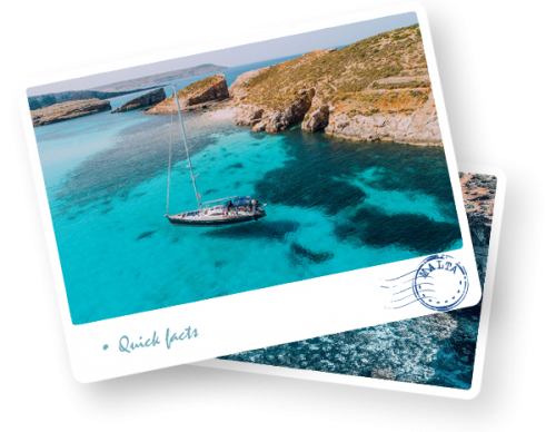 quick facts of blue lagoon in comino malta
