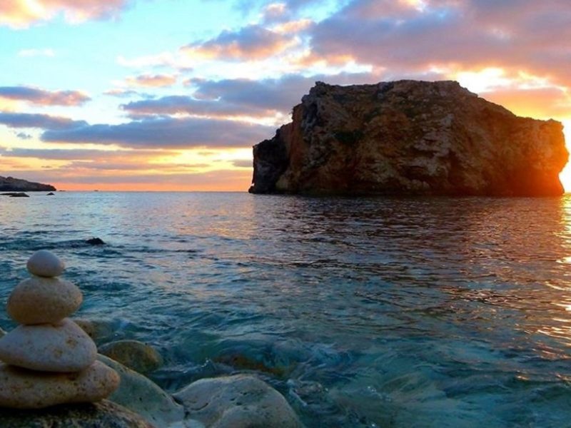 Sunset at Comino Island – Blue and Crystal Lagoons