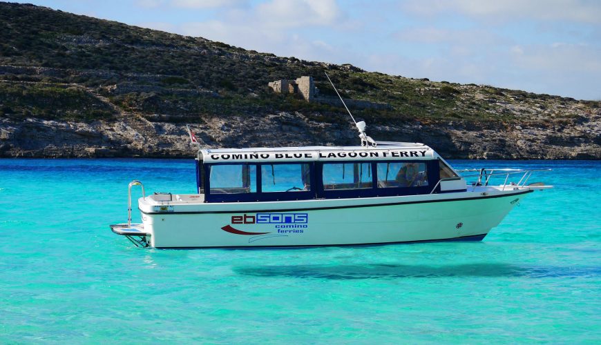 comino ferry to blue lagoon in malta