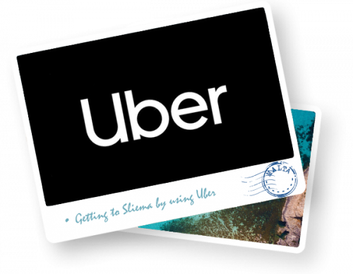 Getting to Sliema by using Uber