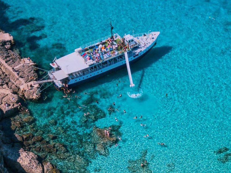 Gozo, Comino, Blue Lagoon, Crystal Lagoon, and Caves Cruise
