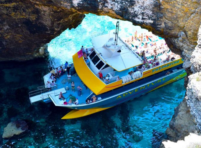 Comino Island including Blue Lagoon, Crystal Lagoon and Sea Caves