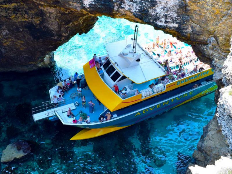 Comino Island including Blue Lagoon, Crystal Lagoon and Sea Caves