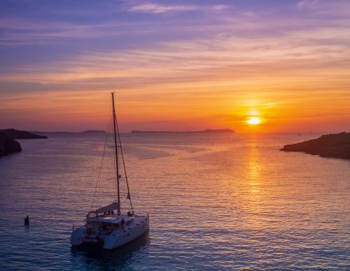 catamaran cruise malta at sunset