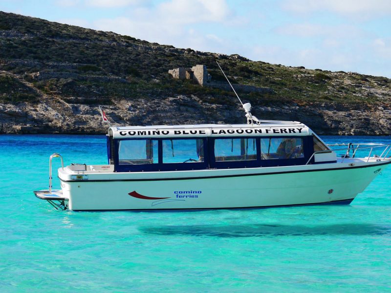 Ferry from Gozo to Blue Lagoon (Comino) (Round-Trip)