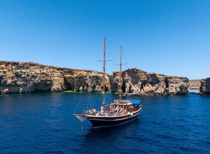 Fernandes All Inclusive Turkish Gullet Cruise to Gozo and the Blue Lagoon