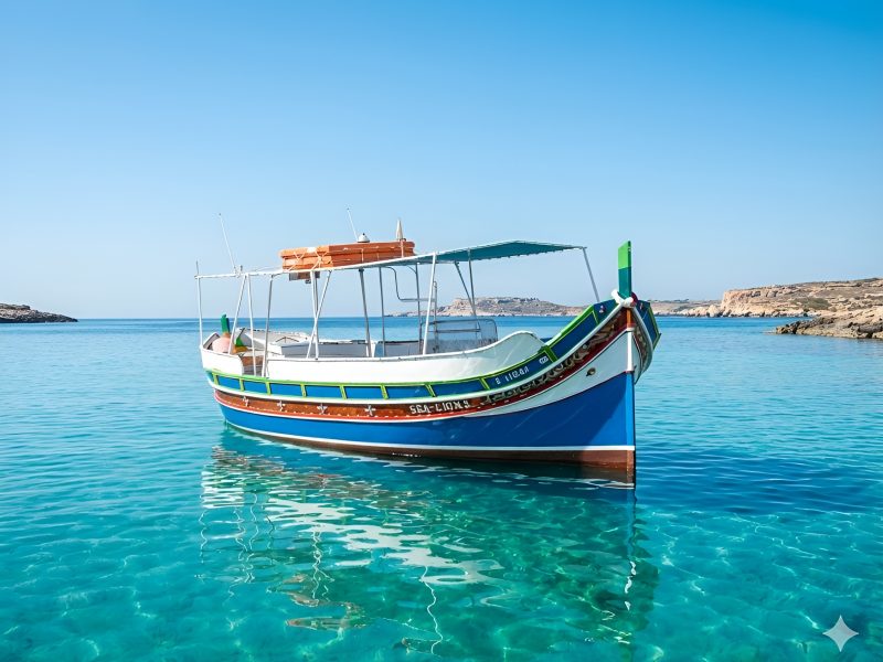Comino, Blue Lagoon and Caves, 5 Hours Shared Cruise